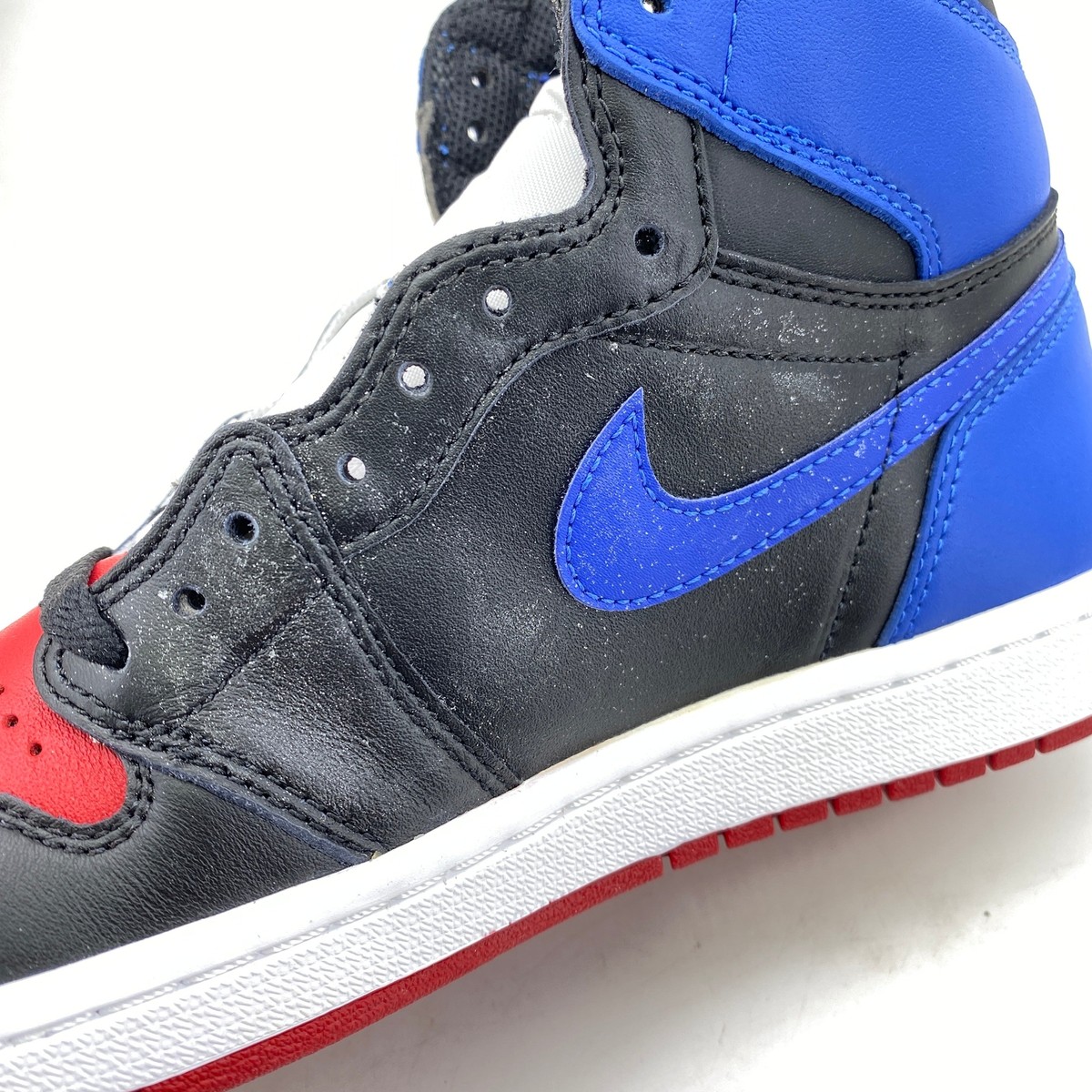 AIR JORDAN1 555088-026　TOP3 Nike Air Jordan 1 “Top 3” (555088–026) Patent 1 2 3 4 5 6 7
