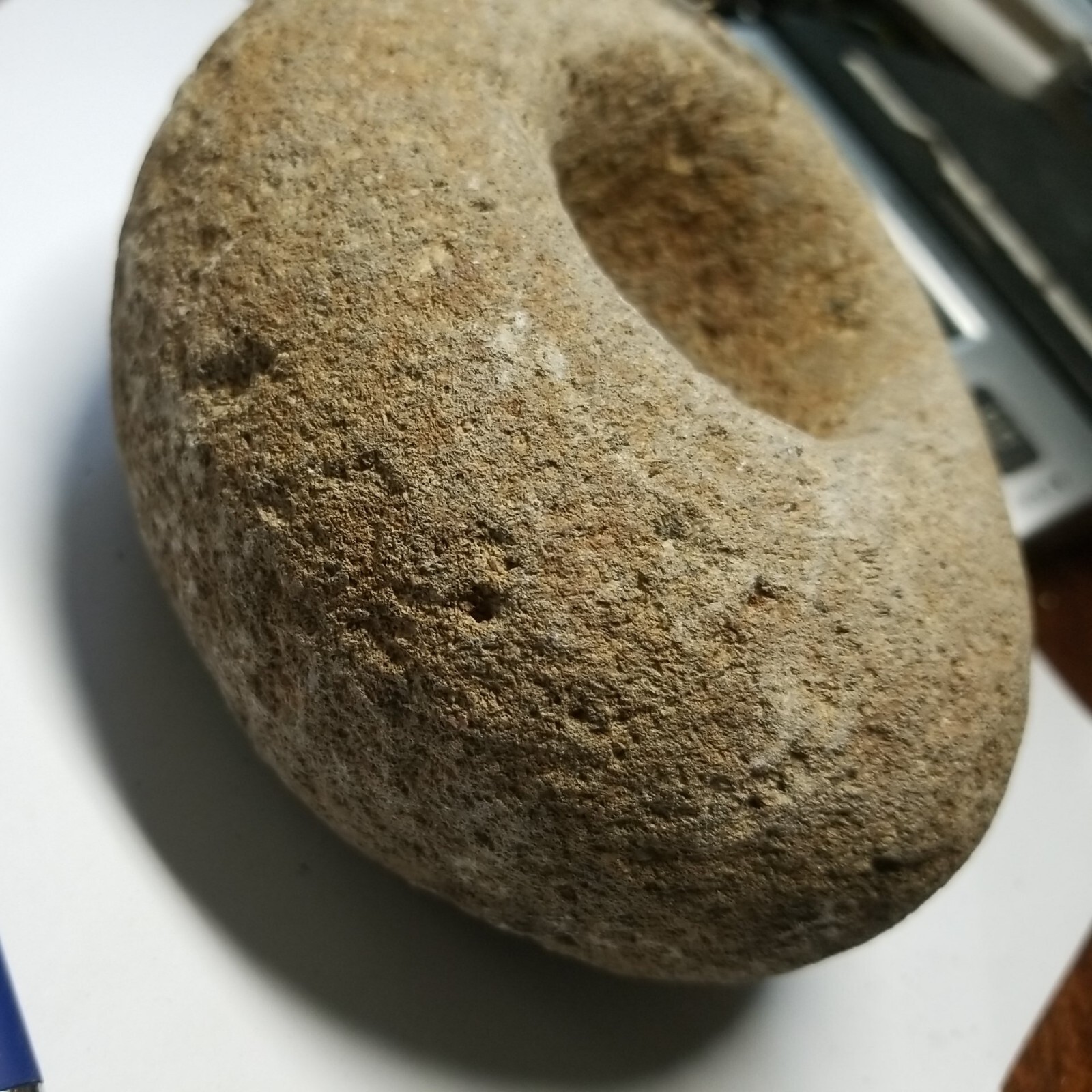 Native American artifact Donut Stone tool 3.2 lbs 5 x 5 x 4" | eBay