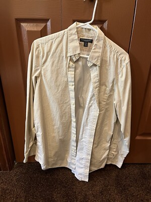 slim fit dress slacks Non-Iron Cotton Plaid Dress Shirt with Contrast Trim main image 1