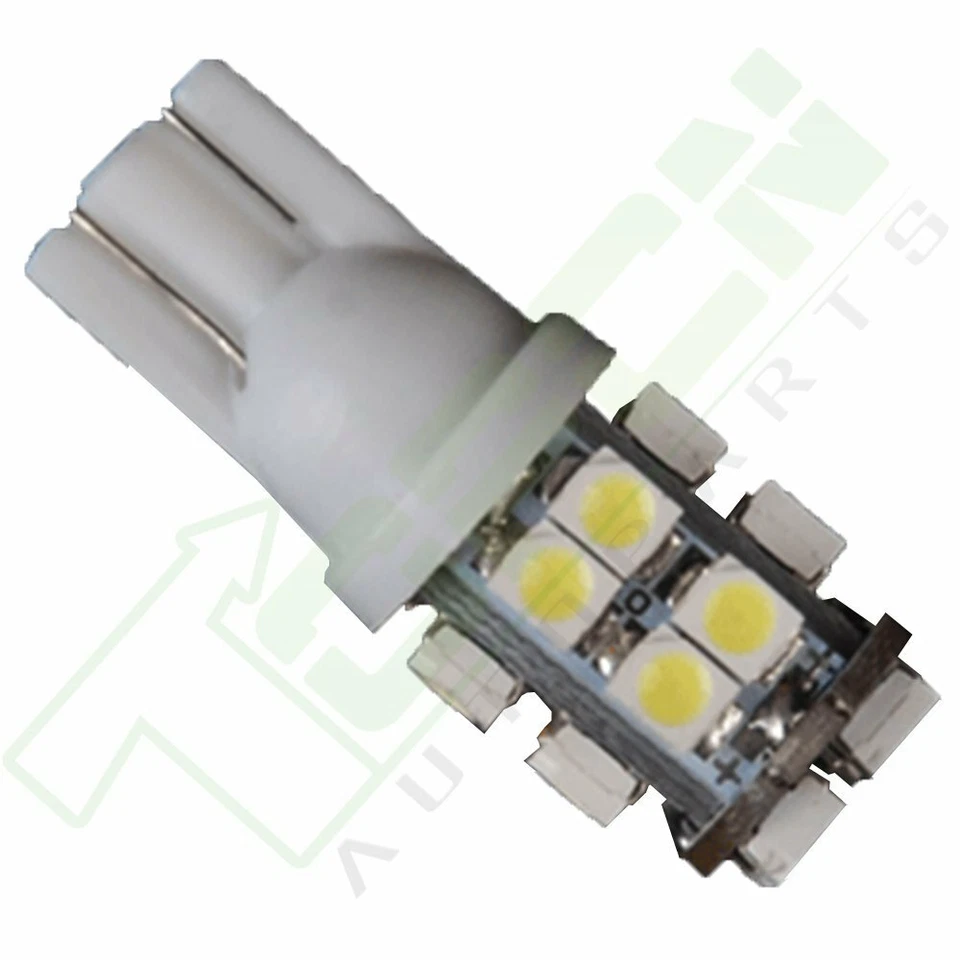 20 peças lâmpadas de placa de licença T10 super brancas 20SMD LED cunha W5W 168 194 161 - Imagem 4 de 4