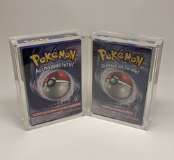 Pokemon Base Starter Deck Magnetic Acrylic Case Storage Display
