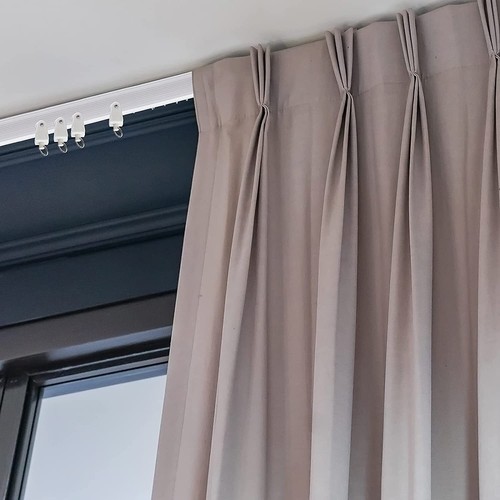 Bendable Curtain Rail 5m Curved Ceiling Curtain Track Plastic Curtain Rails - Picture 9 of 11