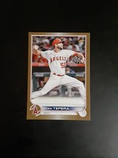 2022 Topps Update Ryan Tepera Gold Parallel 1240/2022 #US241 Los Angeles Angels