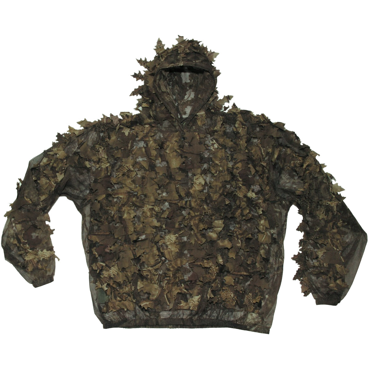Camuflaje Traje Hojas 3 Piezas Set Caza Airsoft Tiro Marrón Camuflaje Hunter