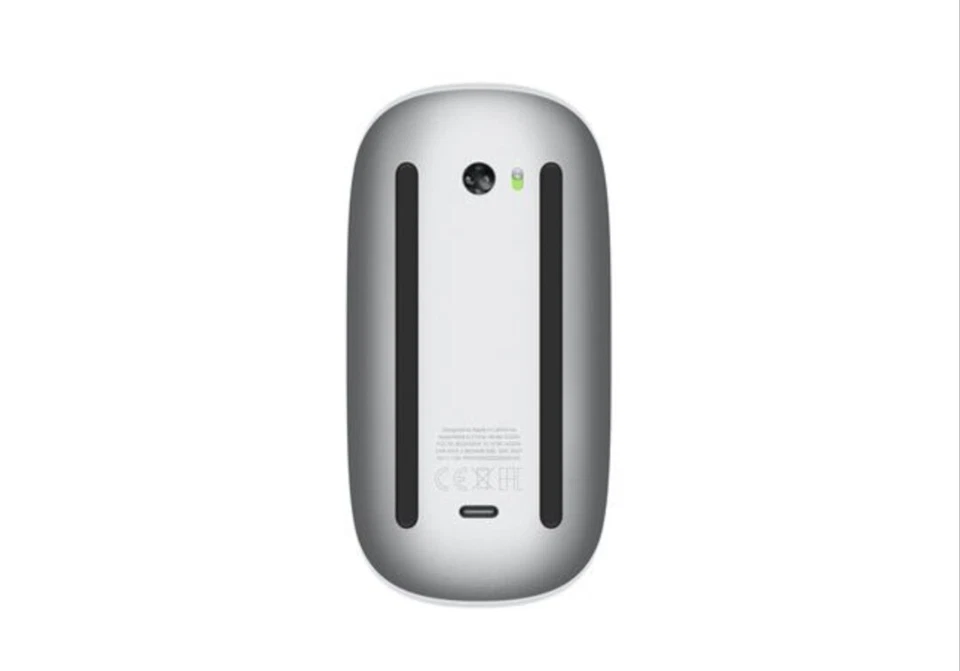 Apple Magic Mouse: Bluetooth, rechargeable. Works with Mac or iPad; USB-C - Image 2 of 3