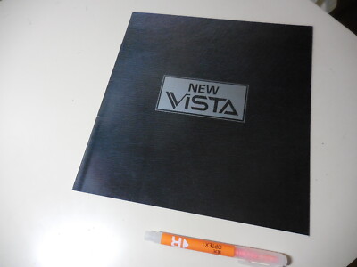 Toyota VISTA Japanese Brochure 1990/07 #2 SV32/33/35/30 3S-GE 3S-FE 4S-FE 2C-T