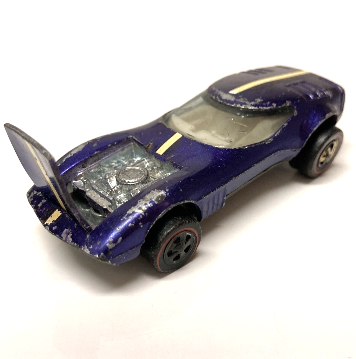 HotWheels Torero 1968 ホットウィール　ヴィンテージ　US製 Hot Wheels Redline Purple Torero 1968 Mattel US Light