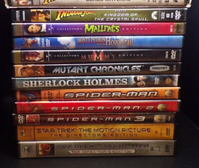 DVD movies-used and new-all tested