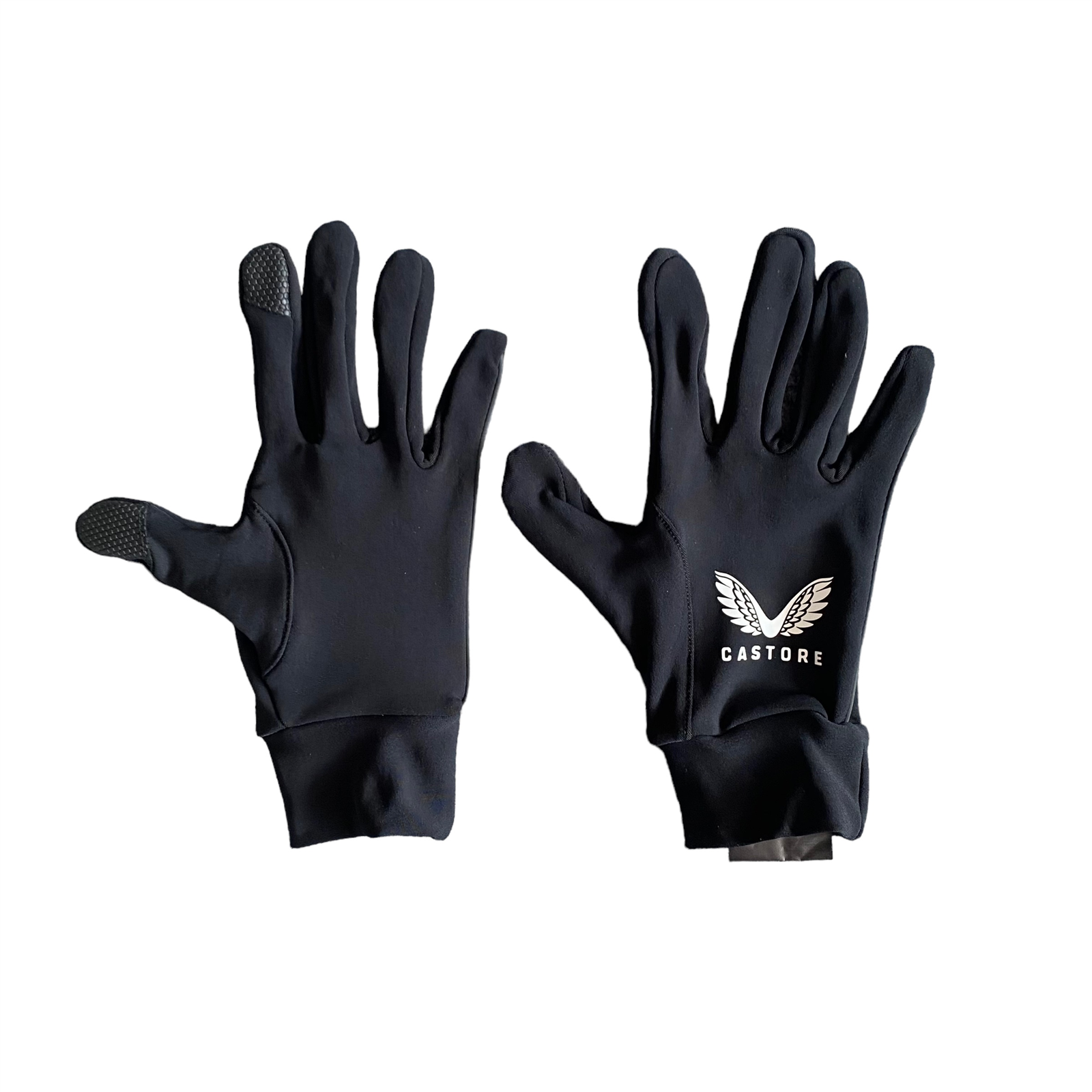 Castore Junior Football Gloves (Size Junior) Black Stock Gloves New