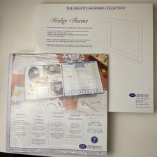 Creative Memories Magnetic Fridge Frame  Calendar Refill Pages New