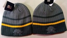 NKU Norse Fan Favorite Men's Knit Beanie Hat, One Size Gray. Lot of 2.