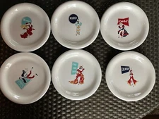Field's Marketplace 6 Dance Appetizer Snack Plates Mambo Cha Cha Rumba