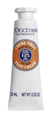 L’OCCITANE L'Occitane 15% Shea Butter Dry Skin FOOT CREAM Mini With Coconut Oil 10ml