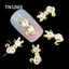 3D-Nail-Art-Jewelry-Alloy-Deco-Crystal-Rhinestones-Glitter-Tips-DIY-10Pcs-TN01 miniatuur 2