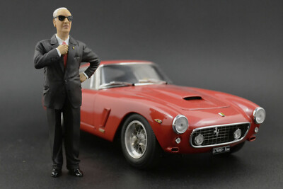 Enzo Ferrari Figure for 1:18 CMC 250 125 F2 VERY RARE! !! NO CAR