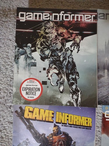 Game Informer 5 Issue Lot Mgs, Dragon Age, Borderlands - Imagen 3 de 24