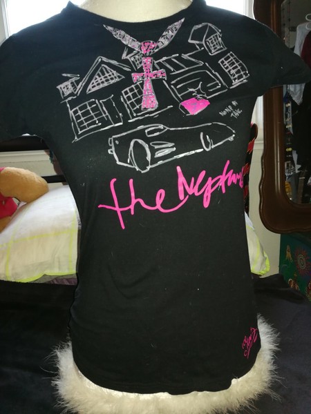 BAND T-SHIRT THE NEPTUNES FEAT PHARELL WILLIAMS DESIGN WOMENS SIZE M