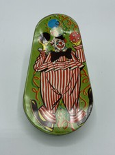 Vintage USA Toy Tin Clown Metal Noise Maker