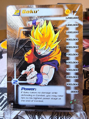 DBZ CCG DRAGON BALL Z GOKU LV2 #192 HI-TECH FOIL TRUNKS SAGA DBZ CCG DRAGON BALL Z GOKU LV2 #192 HI-TECH FOIL TRUNKS SAGA