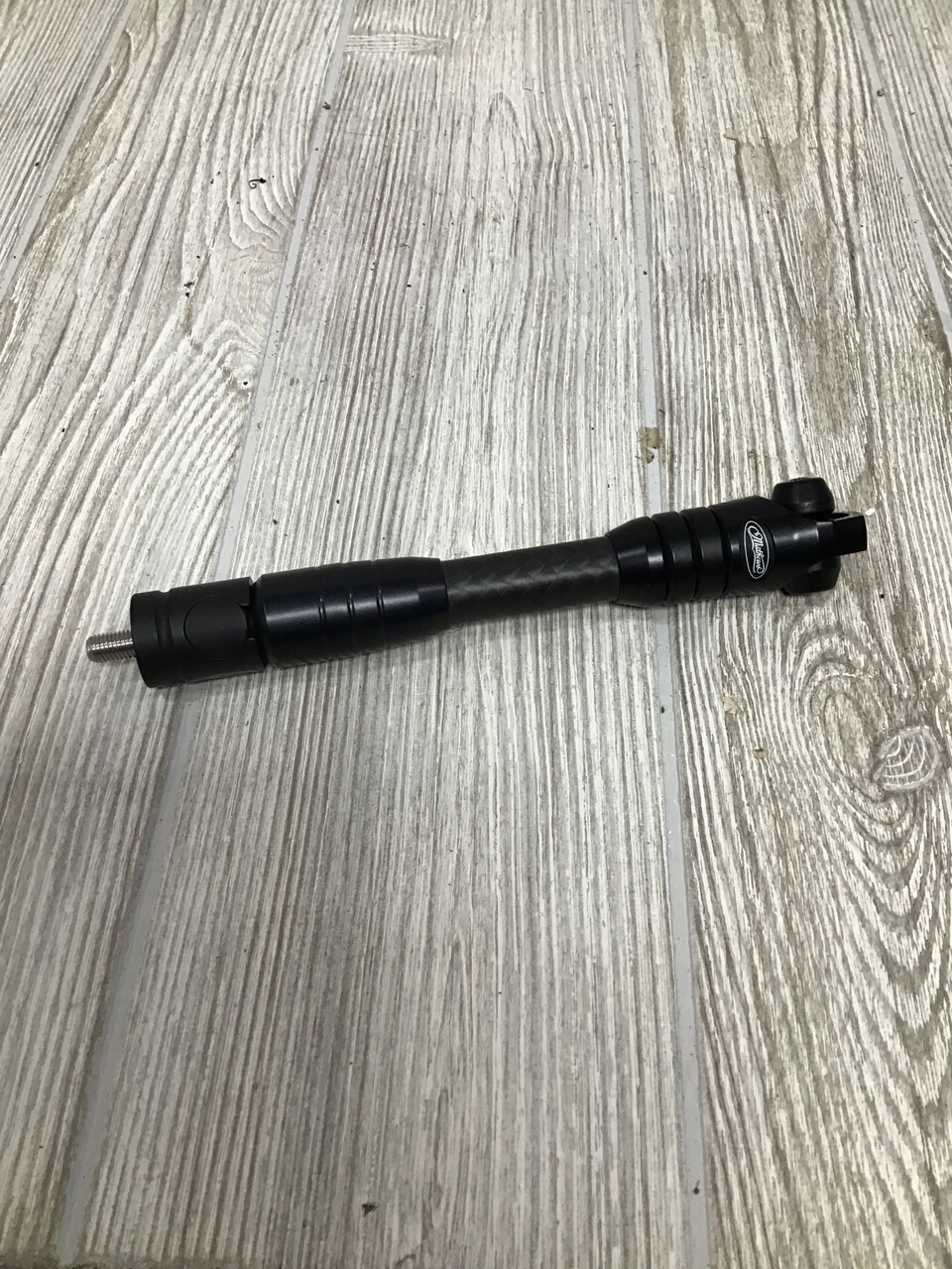 Mathews 6" Flatline Stabilizer Black W/ Quick Disconnect eBay