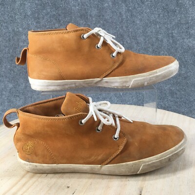Timberland Men\'s Dark Brown Chukka Boots Suede Ankle Size 9.5M Timberland Suede Boots for Men for Sale | Shop New & Used  main image 3