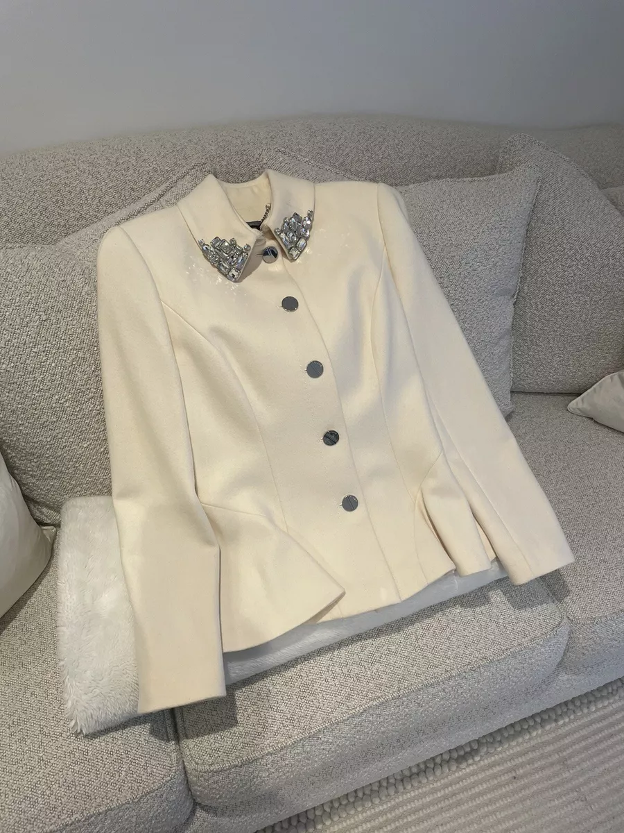 Embellished Cream Jacket Ted Baker eBay