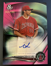 2022 Bowman Platinum Top Prospects Autographs Pink #TOP20 Alejandro Hidalgo