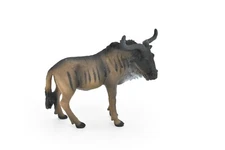 Wildebeest, Antelope, Gnu, Realistic Rubber Figure, Educational, Model, Toy 4"