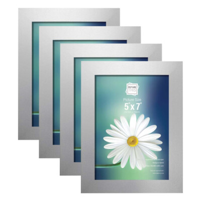 [Set von 4] 5''x7'' Fotorahmen Glaswandmontage Porträträtsel Studio