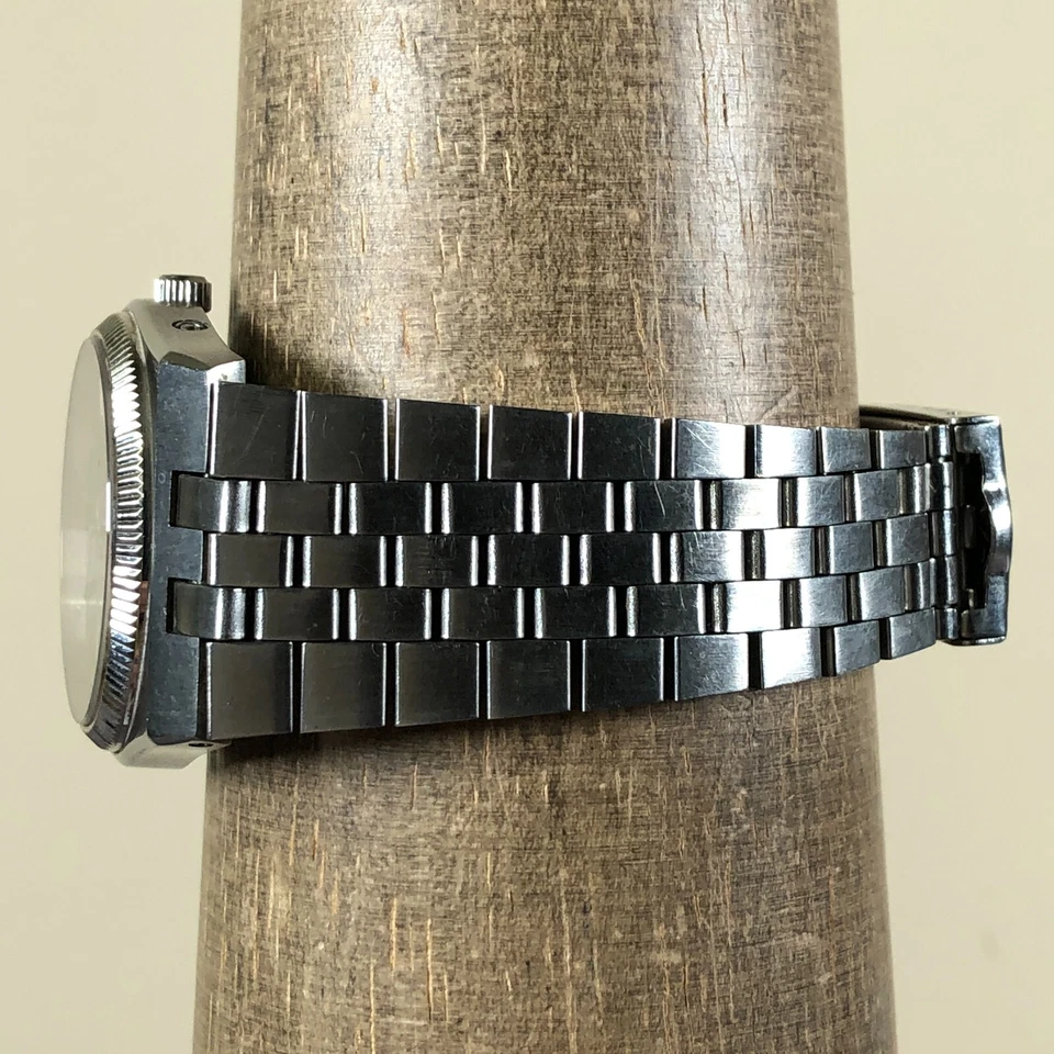 Vtg Omega Constelation Men 10K Gold Filled Quartz Watch 7" Parts Repair - Image 3 of 4