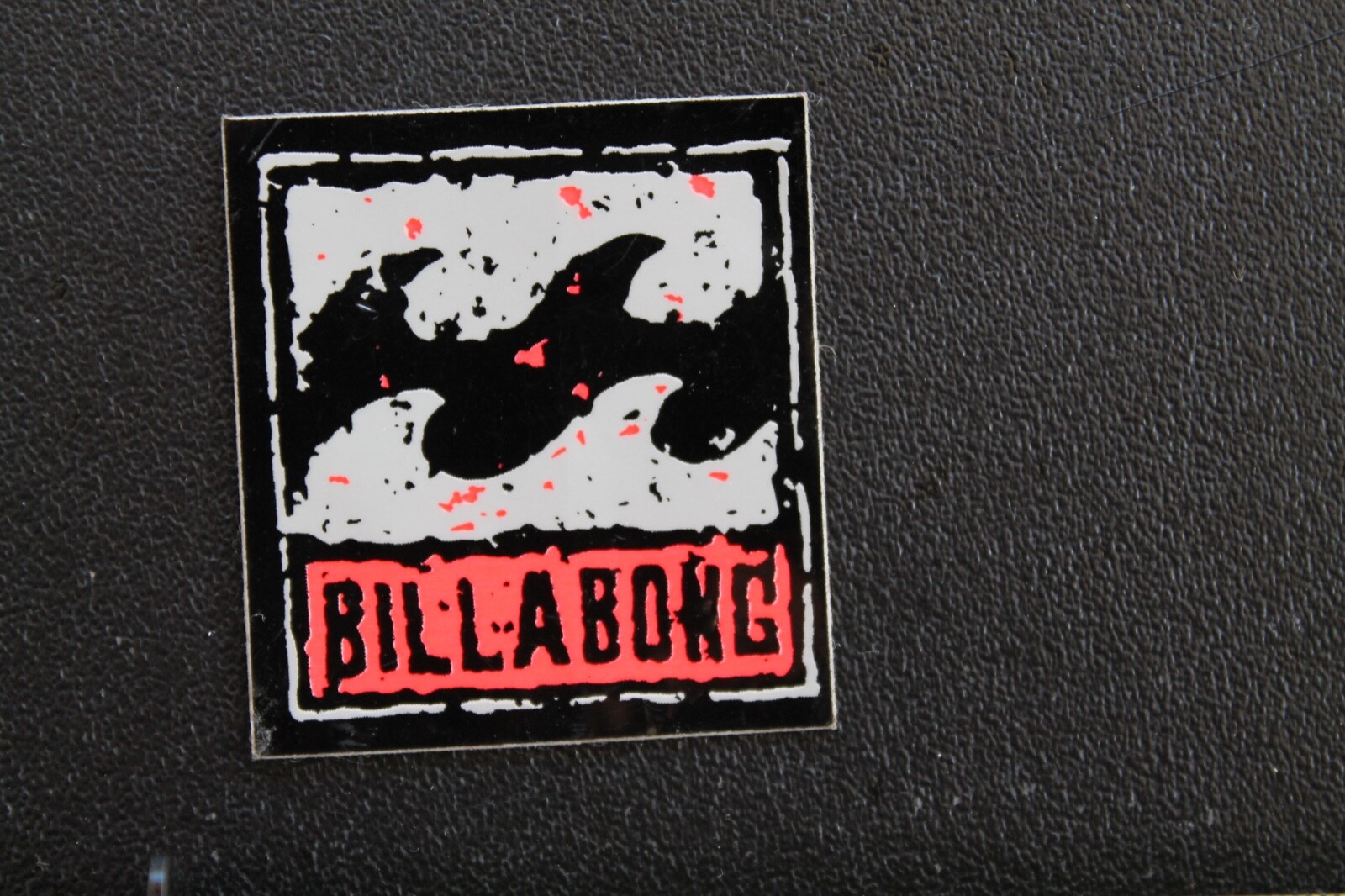 BILLABONG Surfboard Australia Black Neon Small 90's B1 Vintage Surfing