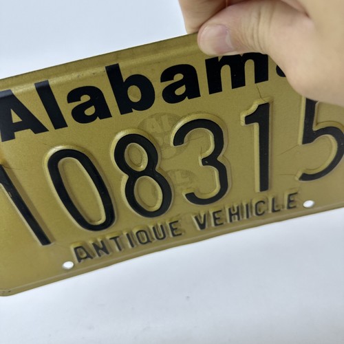 Alabama antikes Fahrzeug Nummernschild # 108315 Heart of Dixie - Bild 8 von 8