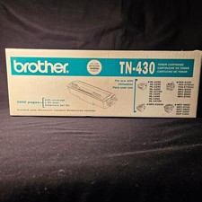 Brother TN430 Black Toner Cartridge TN-430 New Sealed Genuine OEM