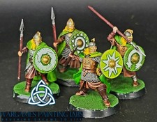 USA Duty Paid Painted Warriors of Rohan with spears set War of Rohirrim LOTR