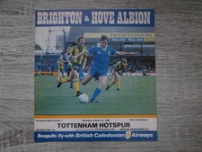 Brighton v Tottenham    31st January 1981  Division 1