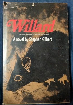 Willard by Stephen Gilbert  HB Book BCE 1969 Vintage Horror 