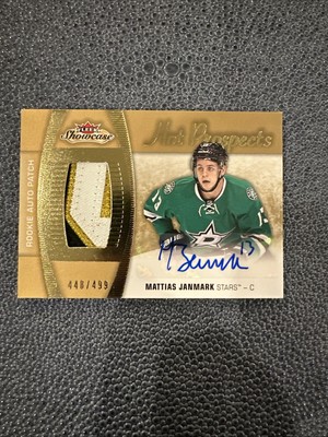 2015-16 Fleer Showcase Hot Prospects RPA /499 #145 Mattias Janmark Dallas Stars