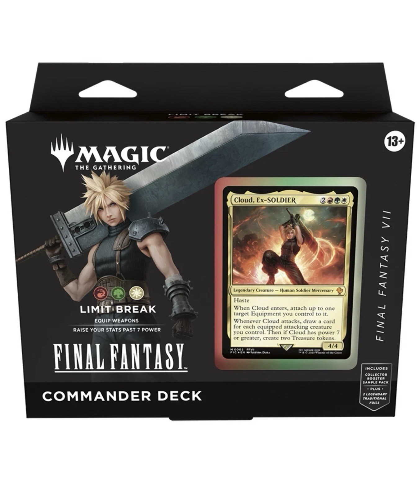 MTG Magic The Gathering Final Fantasy Limit Break Commander Deck Sealed