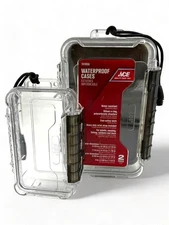 Ace Hardware 9 & 6 Inch Waterproof Plastic Cases Combo (2-piece set) Cam Latch