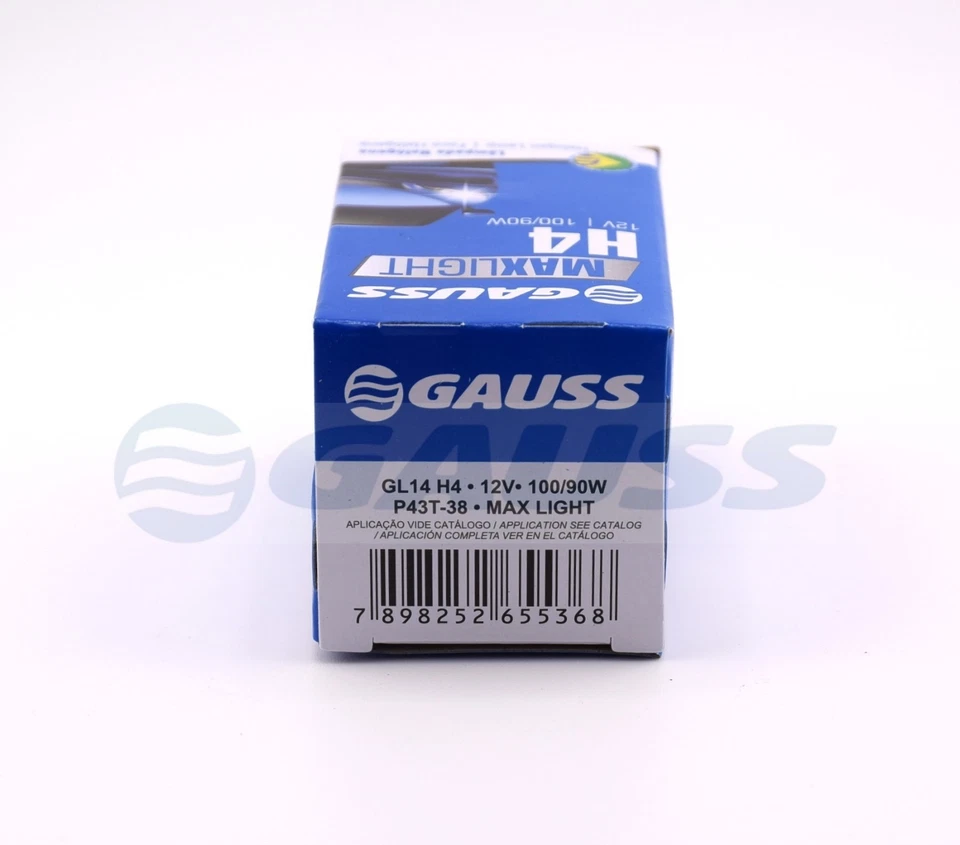 2 x Halogenlampe H4 100/90W 12V P43t-38 – Gauss – Gl14 H4 - Bild 4 von 4