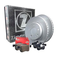 ZIMMERMANN BREMSSCHEIBEN 330mm + BELÄGE VORNE passend für PORSCHE CAYENNE 9PA