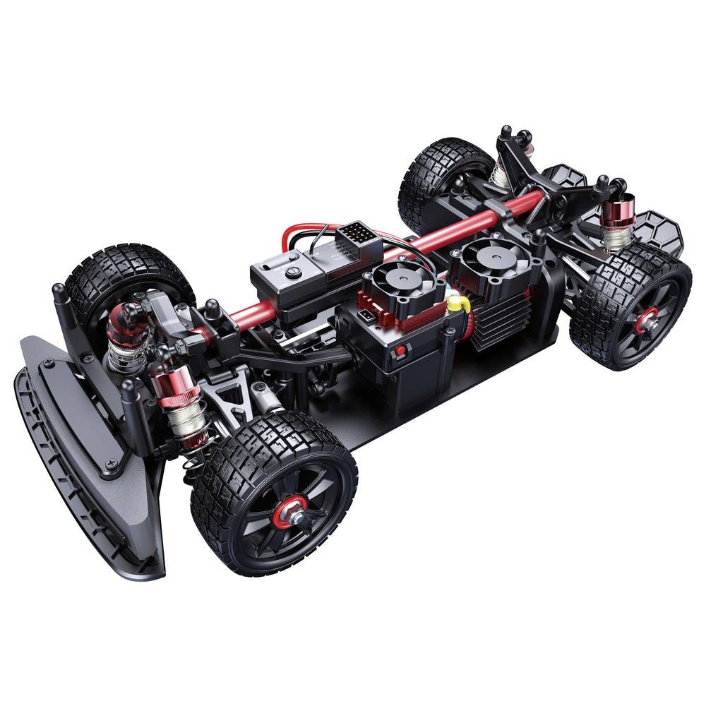Auto RC MJX Hyper GO brushless 4x4 avec amortisseurs renforcés - 3
