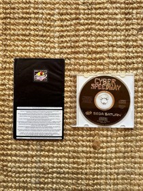 Cyber Speedway - Disc & Manual Only (Sega Saturn, 1995)