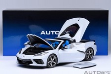1:18 AUTOART Chevrolet Corvette C8 Z51 Stingray Spider 2020 Grey Met AA71284 Mod