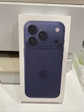 Apple iPhone 17 Pro Deep Blue EMPTY BOX ONLY