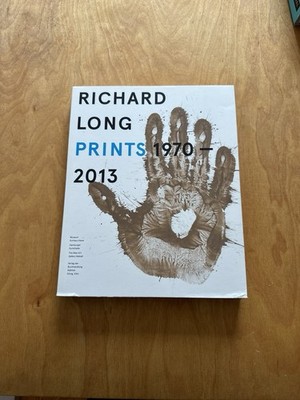 Richard Long Prints 1970 - 2013 Buch Kunst Hamburger Kunsthalle Edition Katalog