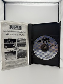 Daytona USA Sega Saturn Video Game SEGA SPORTS Racing NTSC-U/C Complete Tested