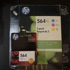 GENUINE NEW HP 564XL Ink Cartridge 4-Pack