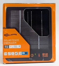 Gallagher S12 Lithium Solar Electric Fence Energizer Charger G349414