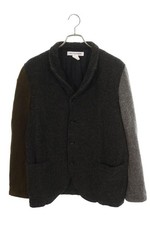 COMME des GARCONS SHIRT Wool Nylong Serge Jacket Gray M Used Vintage